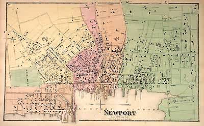 Map of Newport
