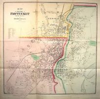 Map of the Village of Pawtucket