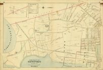 Part of City of Newport - Plate 1 from Coddington  Cove on the North  to Island Cemetery on the South