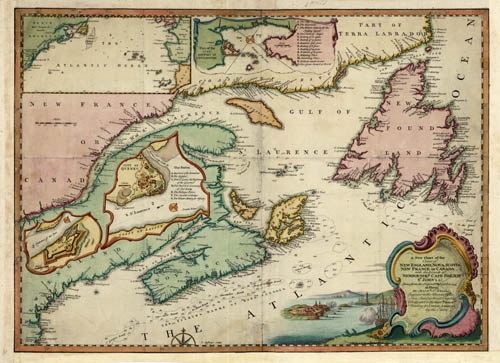 A new Chart of the Coast of New England