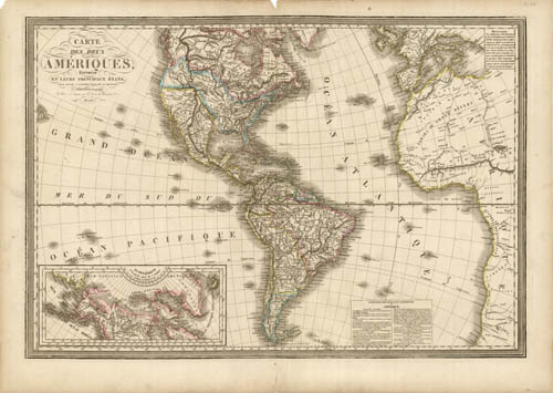 Carte des Deus Amï¿½riques