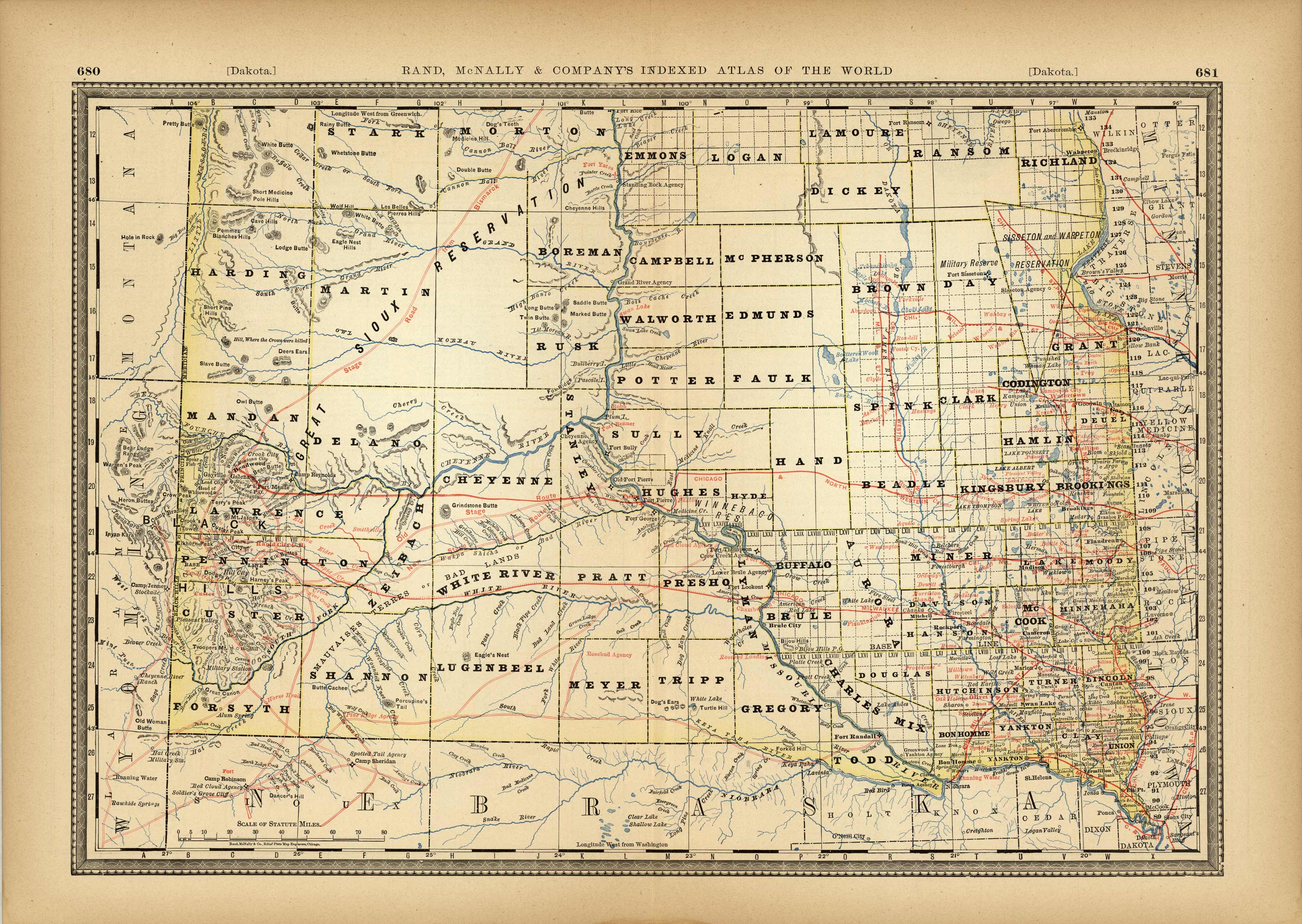 Dakota (southern portion)