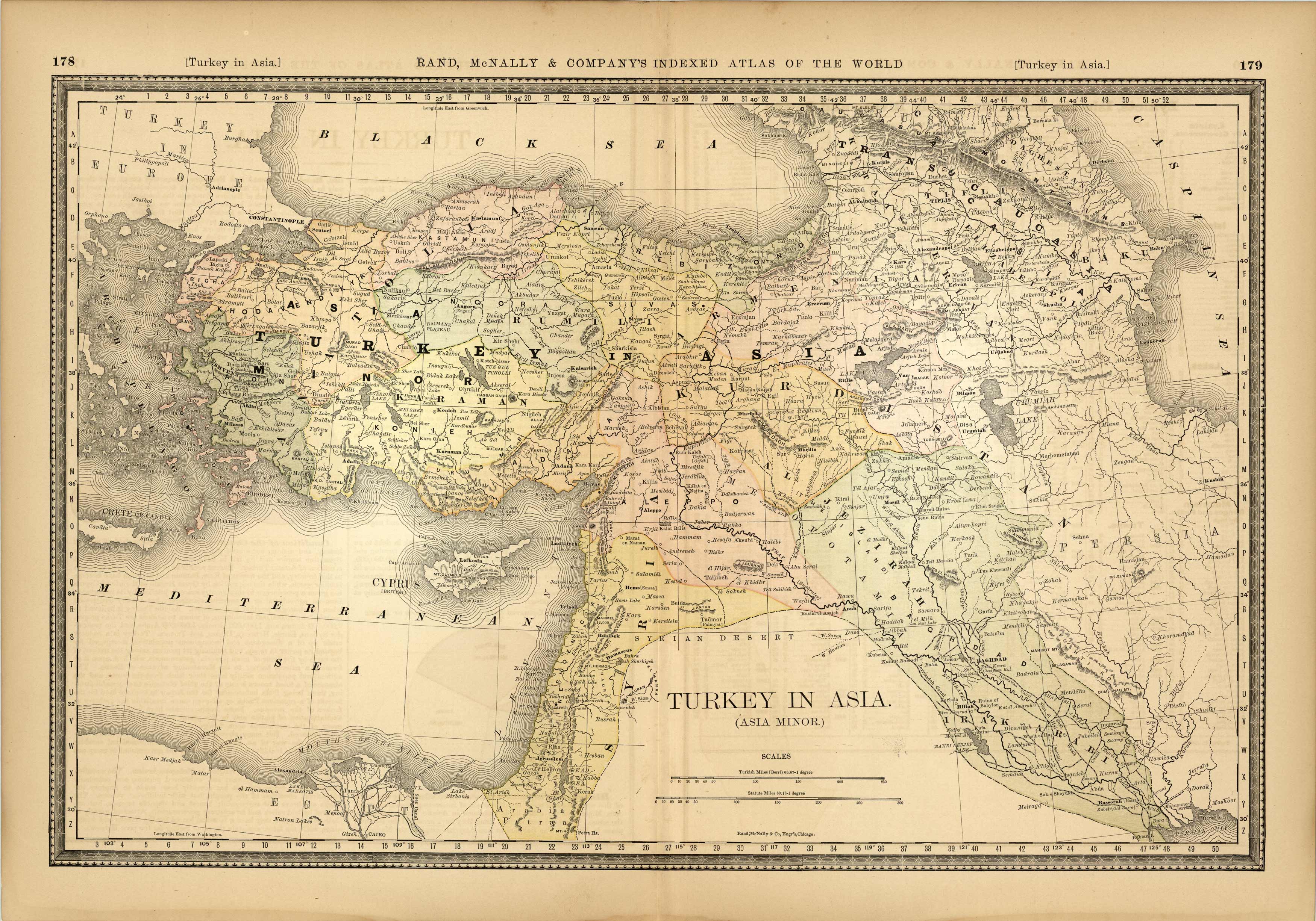 Turkey in Asia (Asia Minor)