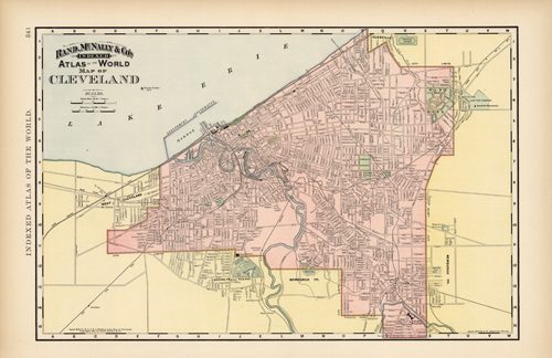 Map of Cleveland