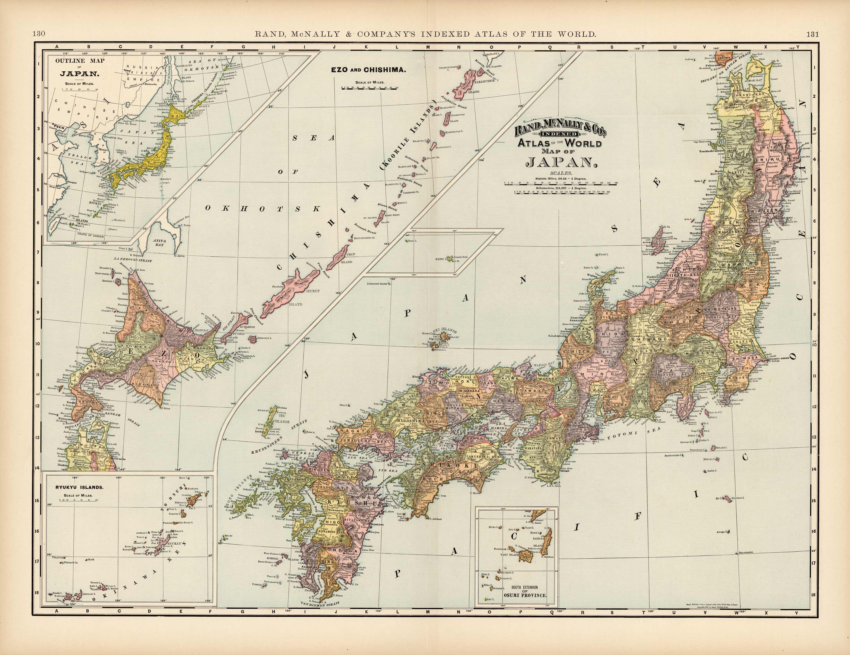 Map of Japan