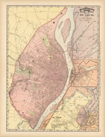 Map of St. Louis