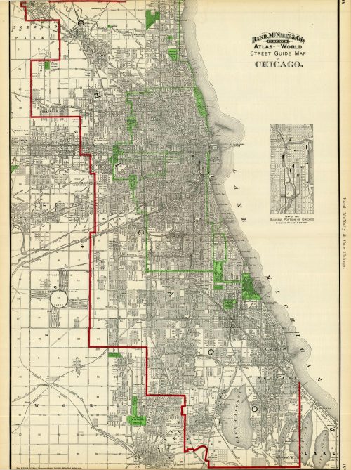 Street Guide Map of Chicago