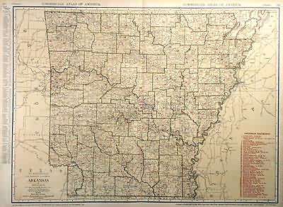 Map of Arkansas