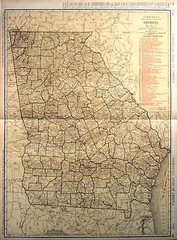Map of Georgia Map of Georgia