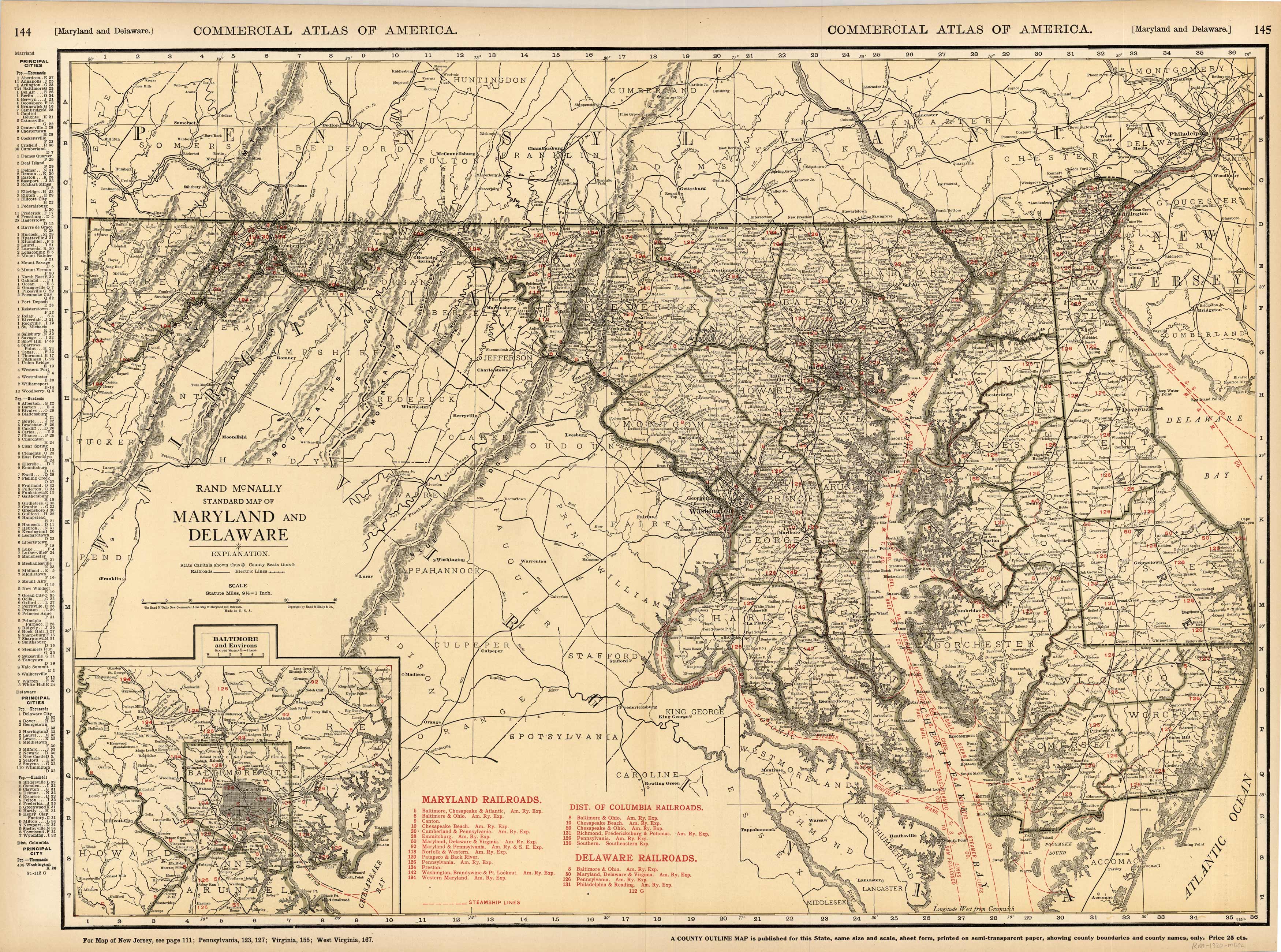 Maryland and Delaware Maryland and Delaware