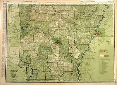 Standard Map of Arkansas