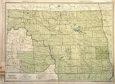 Standard Map of North Dakota