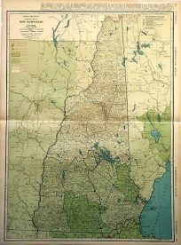 Standard Map of New Hampshire