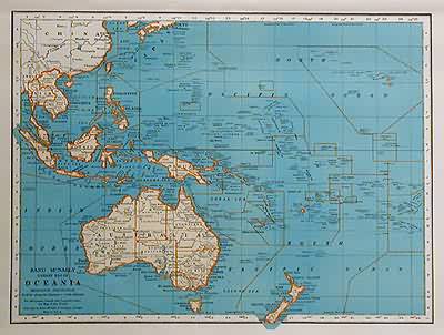 Standard Map of Oceania