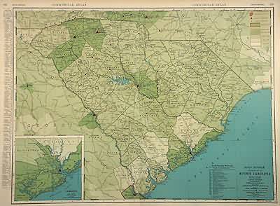 Standard Map of South Carolina