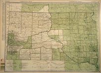 Standard Map of South Dakota