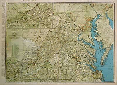 Standard Map of Virginia