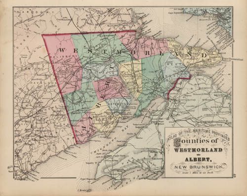 Counties of Westmorland and Albert