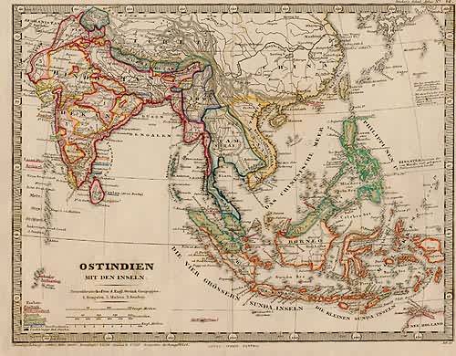 Ostindien mit den inseln Ostindien mit den inseln