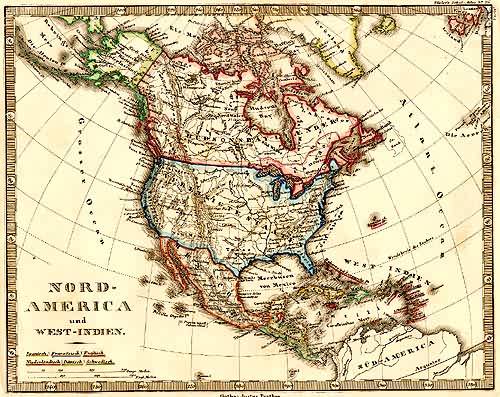 Nord-Amerika und West-Indian