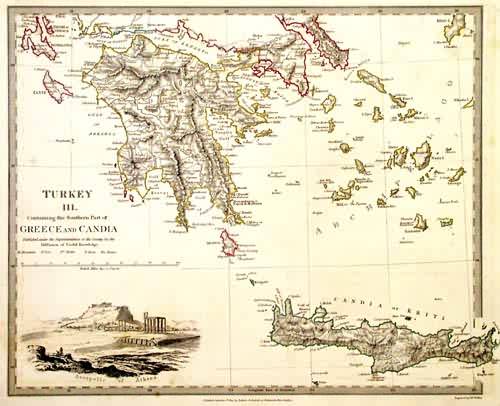Turkey III. Containing the Southern Part of Greece and Candia