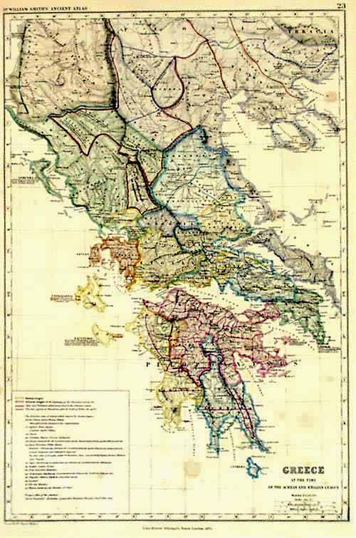 Greece at the time of the Achaean and Aetolian League Greece at the time of the Achaean and Aetolian League