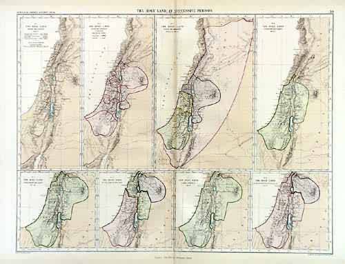 The Holy Land at Successive Periods