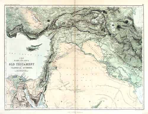 A Map of Part of Asia to Illustrate the Old Testament and Classical Authors A Map of Part of Asia to Illustrate the Old Testament and Classical Authors