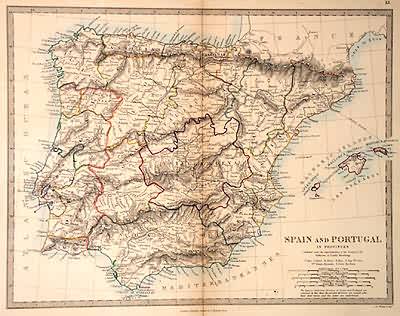 Spain and Portugal in Provinces