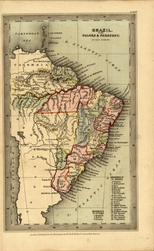 Brazil with Guiana & Paraguay