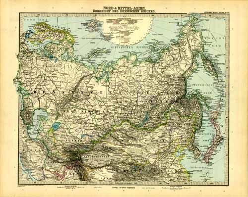 North Pole and North Asia