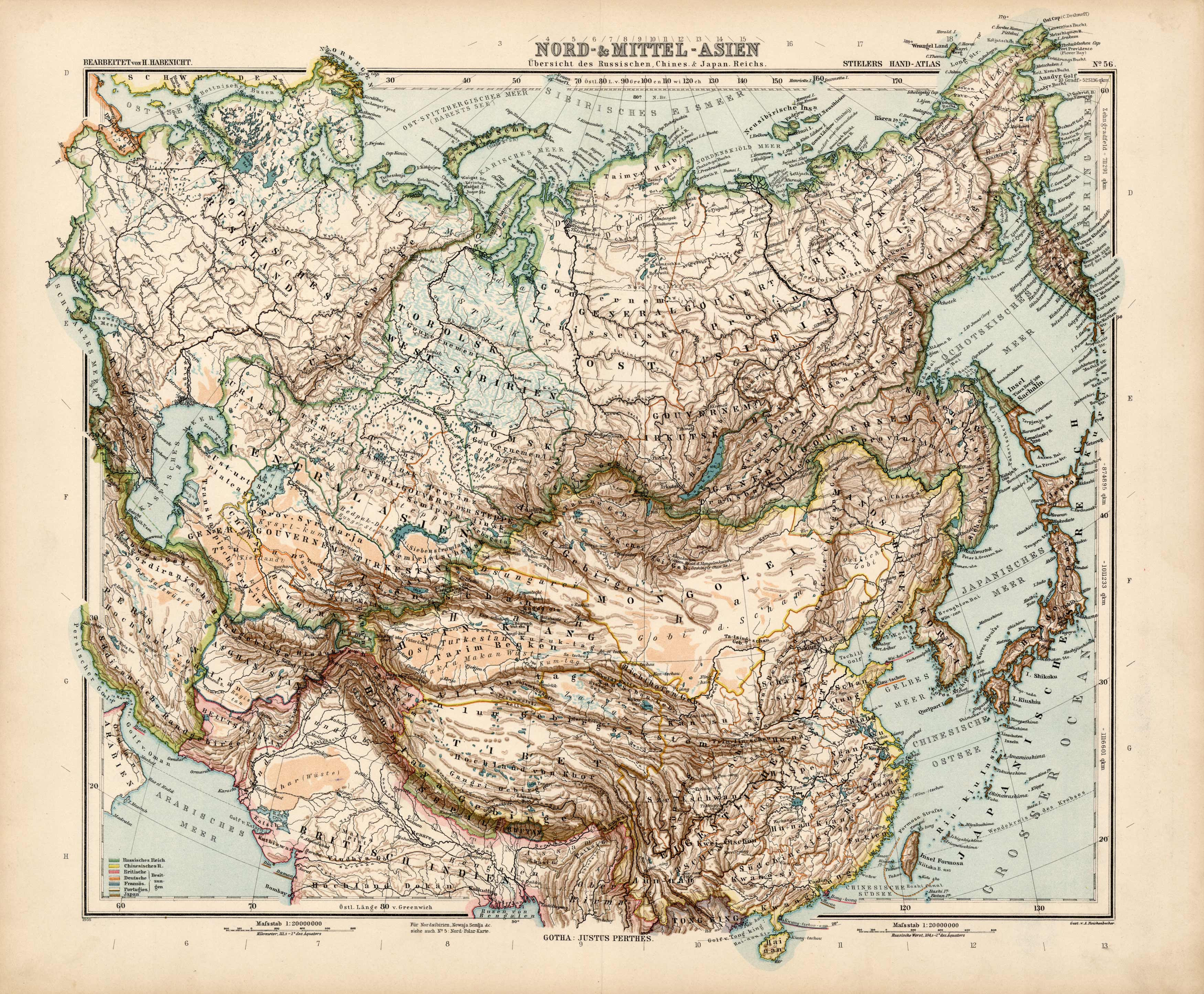 Nord & Mittel Asien (North and Middle Asia)