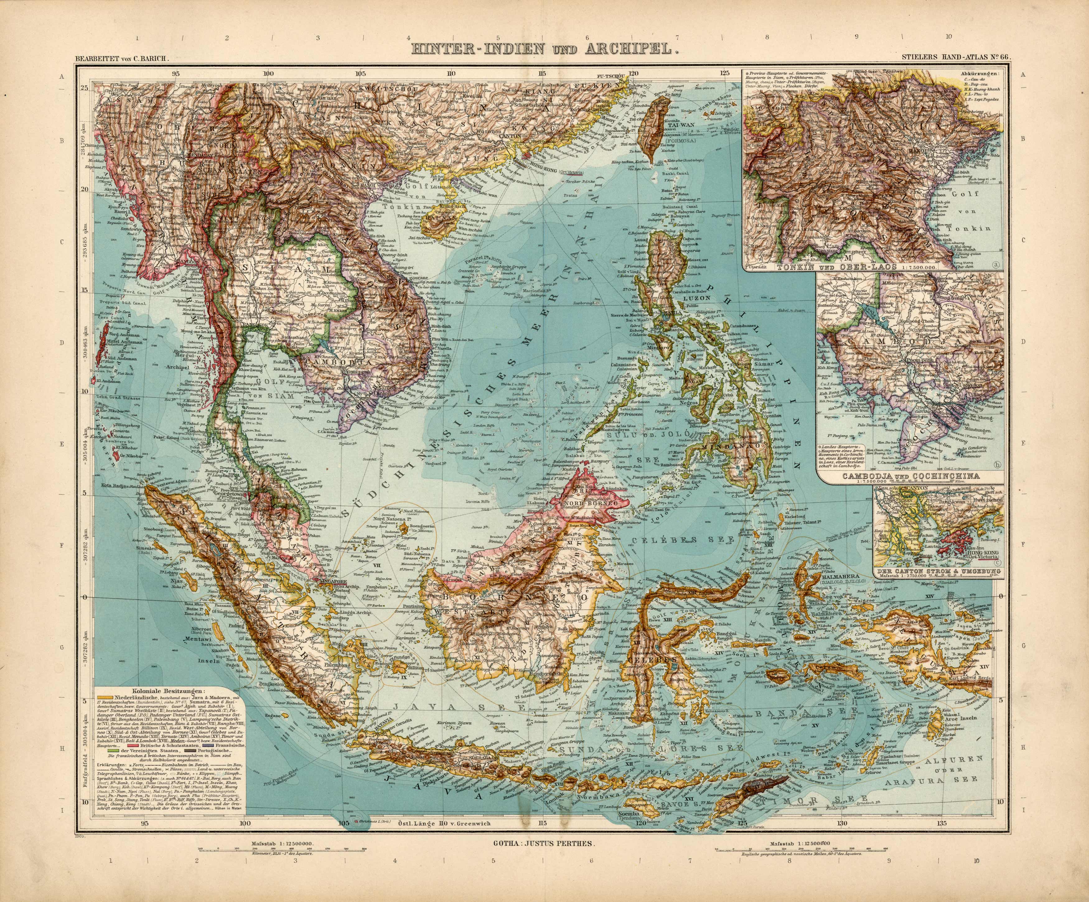 Hinter-Indien und Archipel (East Indies Islands) Hinter-Indien und Archipel (East Indies Islands)