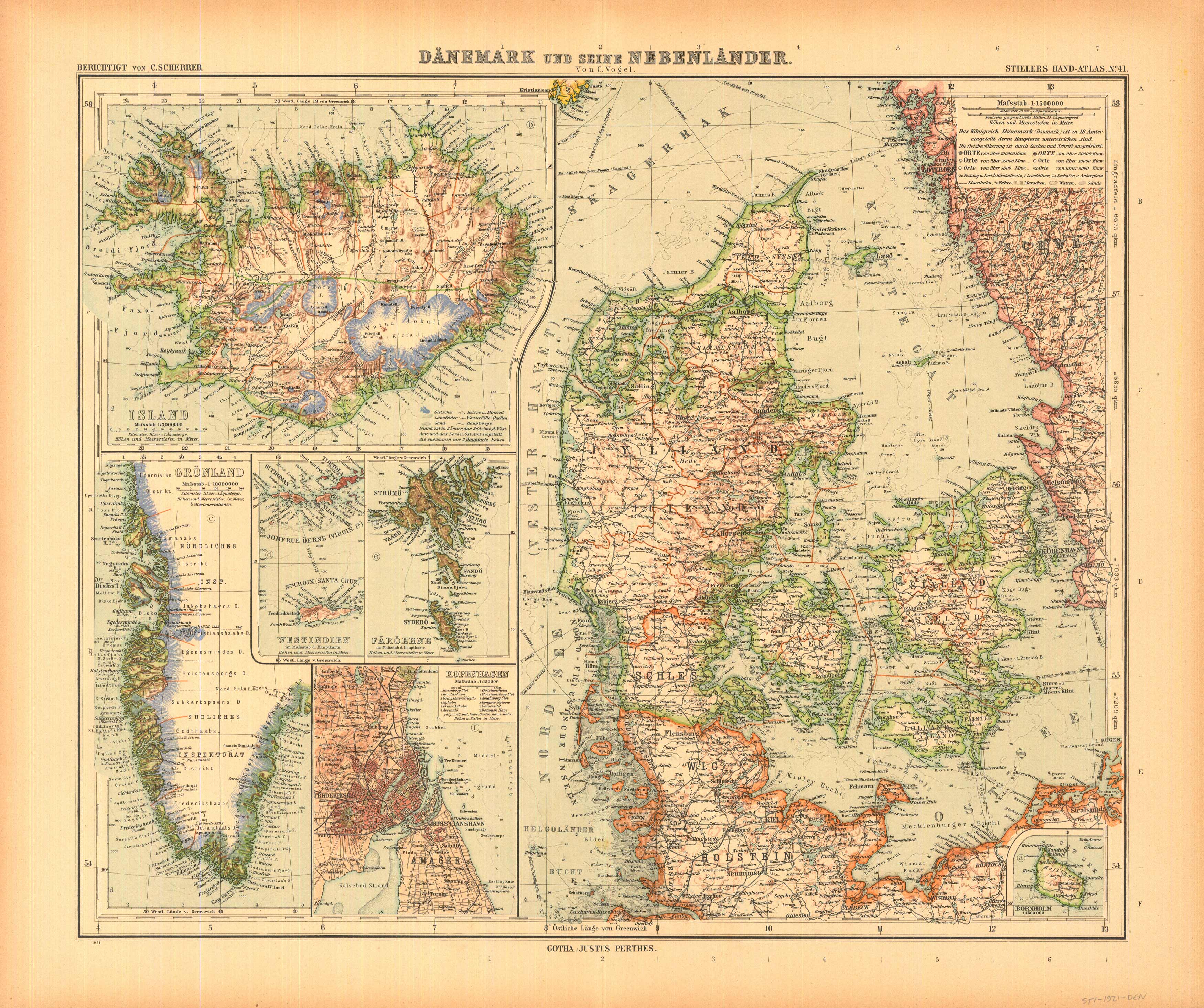 Danemark und seine Nebenlander (Denmark and Netherlands)