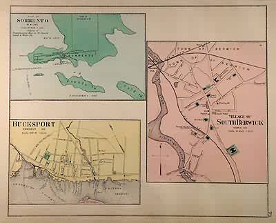 Maps of the Cities of Sorrento