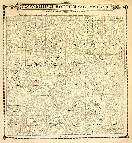 Township 15 South Range 27 East - Auckland Township 15 South Range 27 East - Auckland