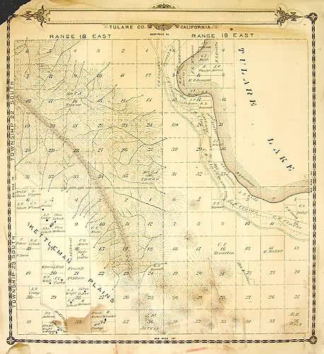 Township 22 South Range 18 East - Kettleman