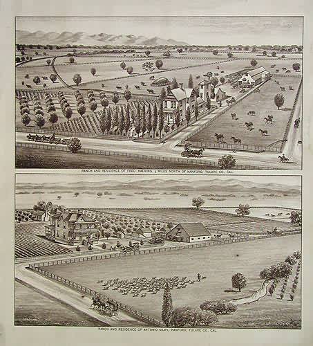 Birds Eye Views of Tulare County - Hanford