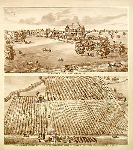 Birds Eye Views of Tulare County - Visalia