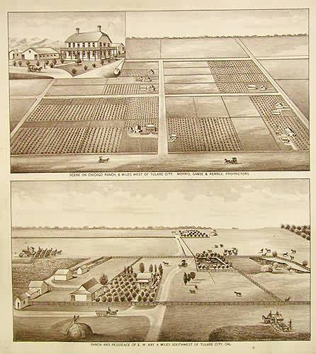 Birds Eye Views of Tulare County - Tulare City