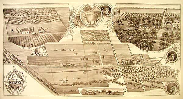 Birds Eye Views of Tulare County - Visalia Birds Eye Views of Tulare County - Visalia
