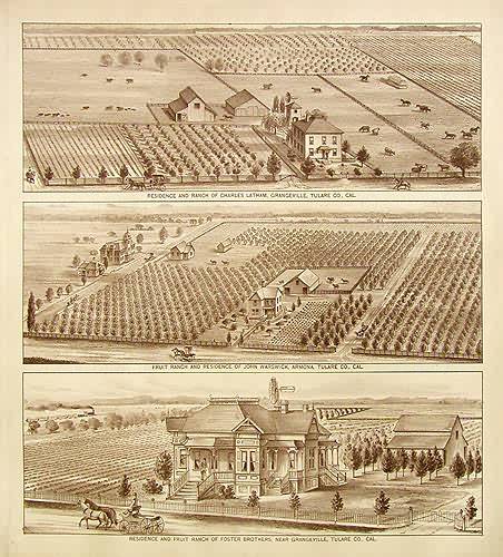 Birds Eye Views of Tulare County - Grangeville