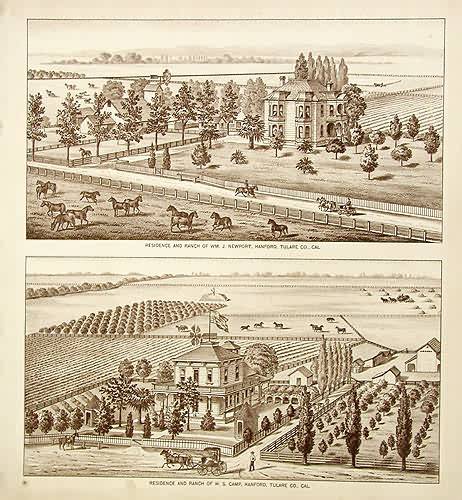 Birds Eye Views of Tulare County - Hanford