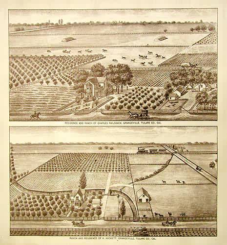 Birds Eye Views of Tulare County - Grangeville