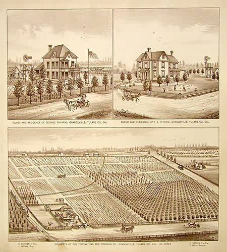 Birds Eye Views of Tulare County - Grangeville