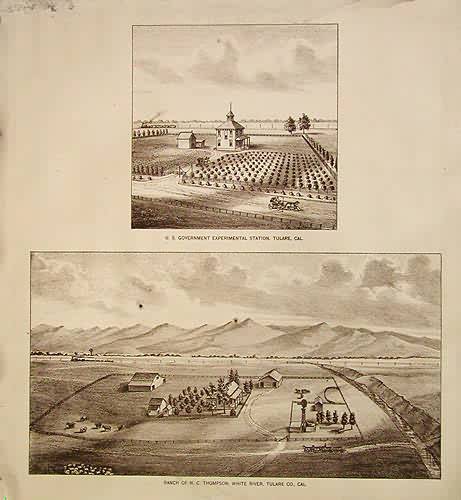 Birds Eye Views of Tulare County - Tulare Birds Eye Views of Tulare County - Tulare