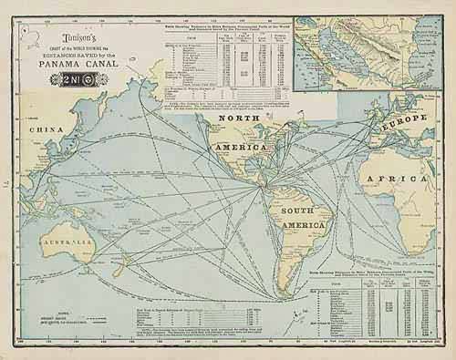 Distances Saved by the Panama Canal