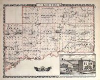 Map of Clinton County