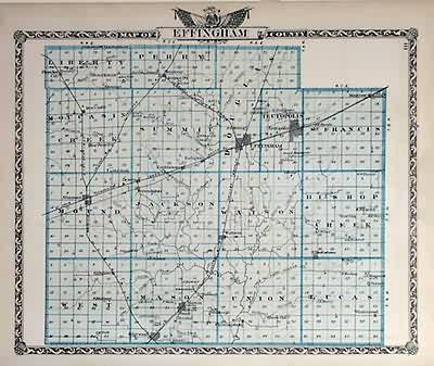 Map of Effingham County