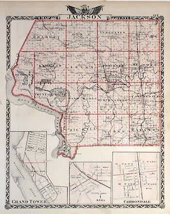 Map of Jackson County